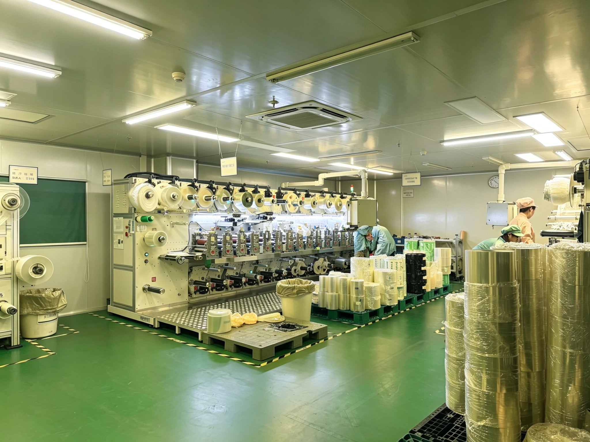 HANGMO ISO Class 1M cleanroom die-cutting bay