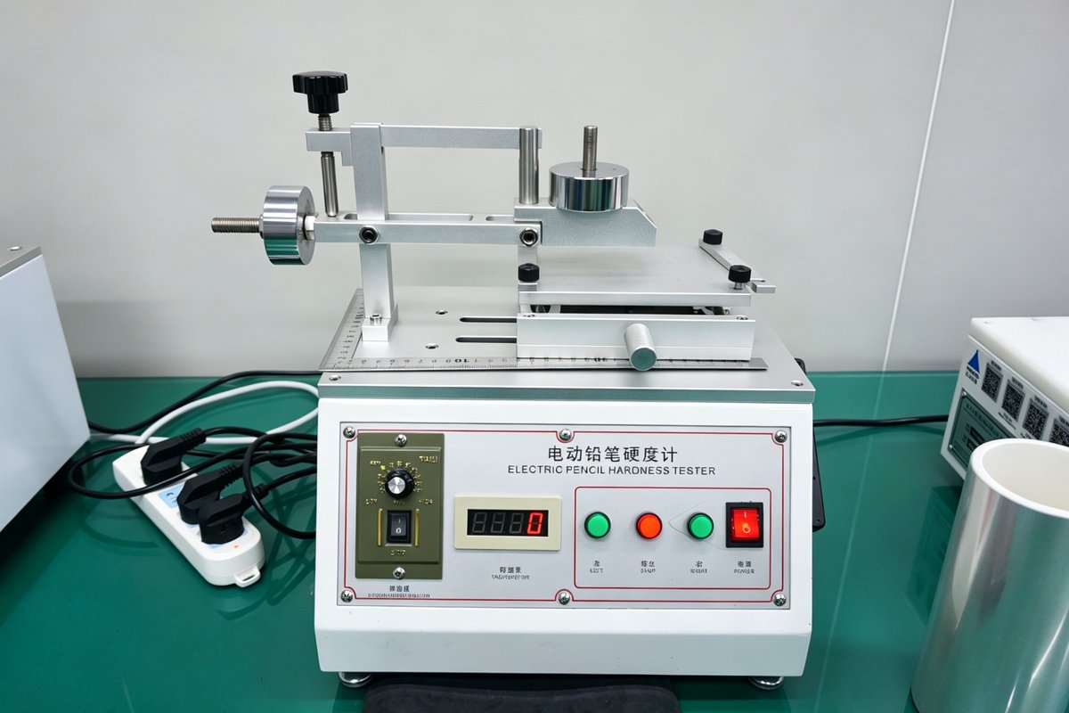Electric pencil hardness tester