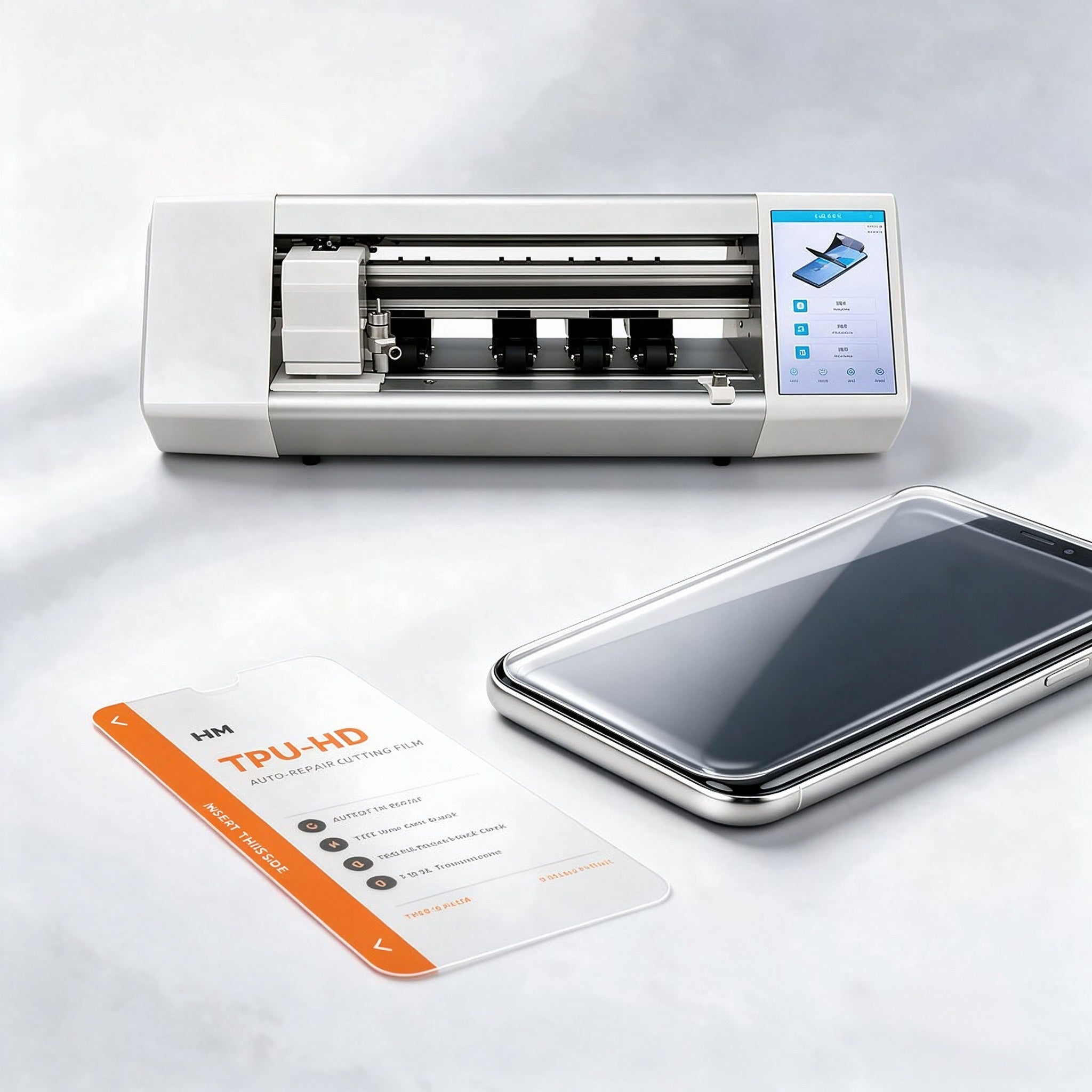 Cutting plotter film — sheet stock for compact cutting machines