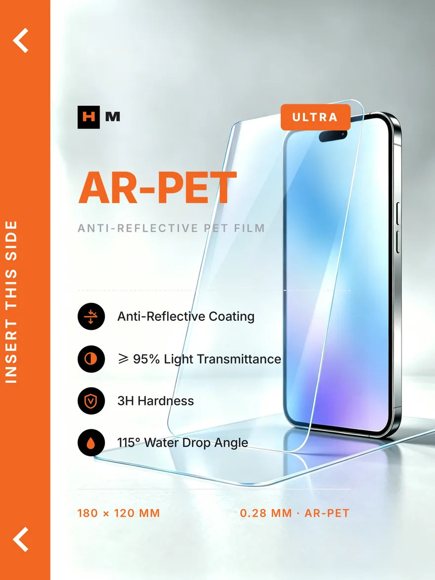 AR-PET cutting plotter film — printed artwork