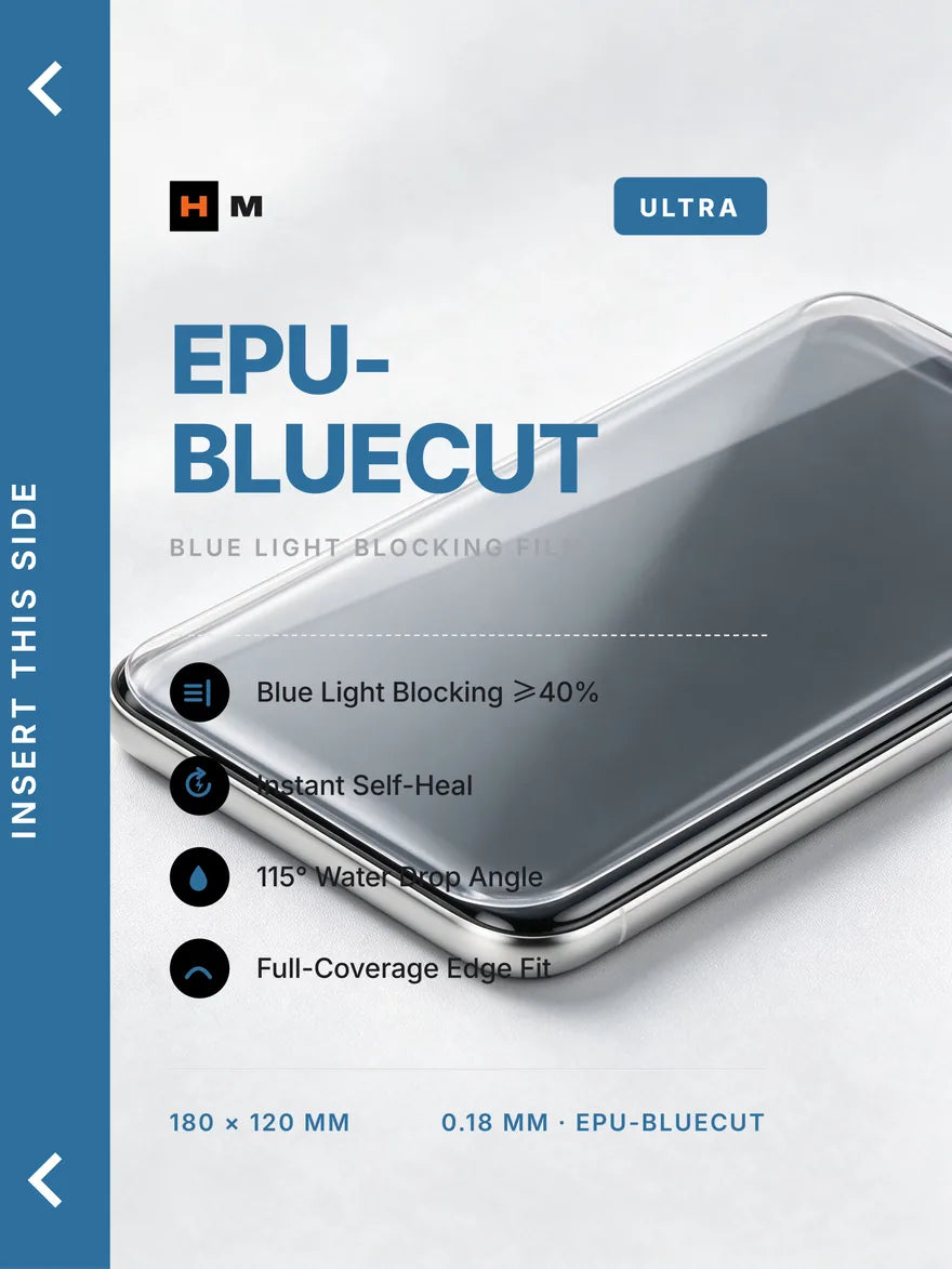 EPU-BLUECUT cutting plotter film — printed artwork
