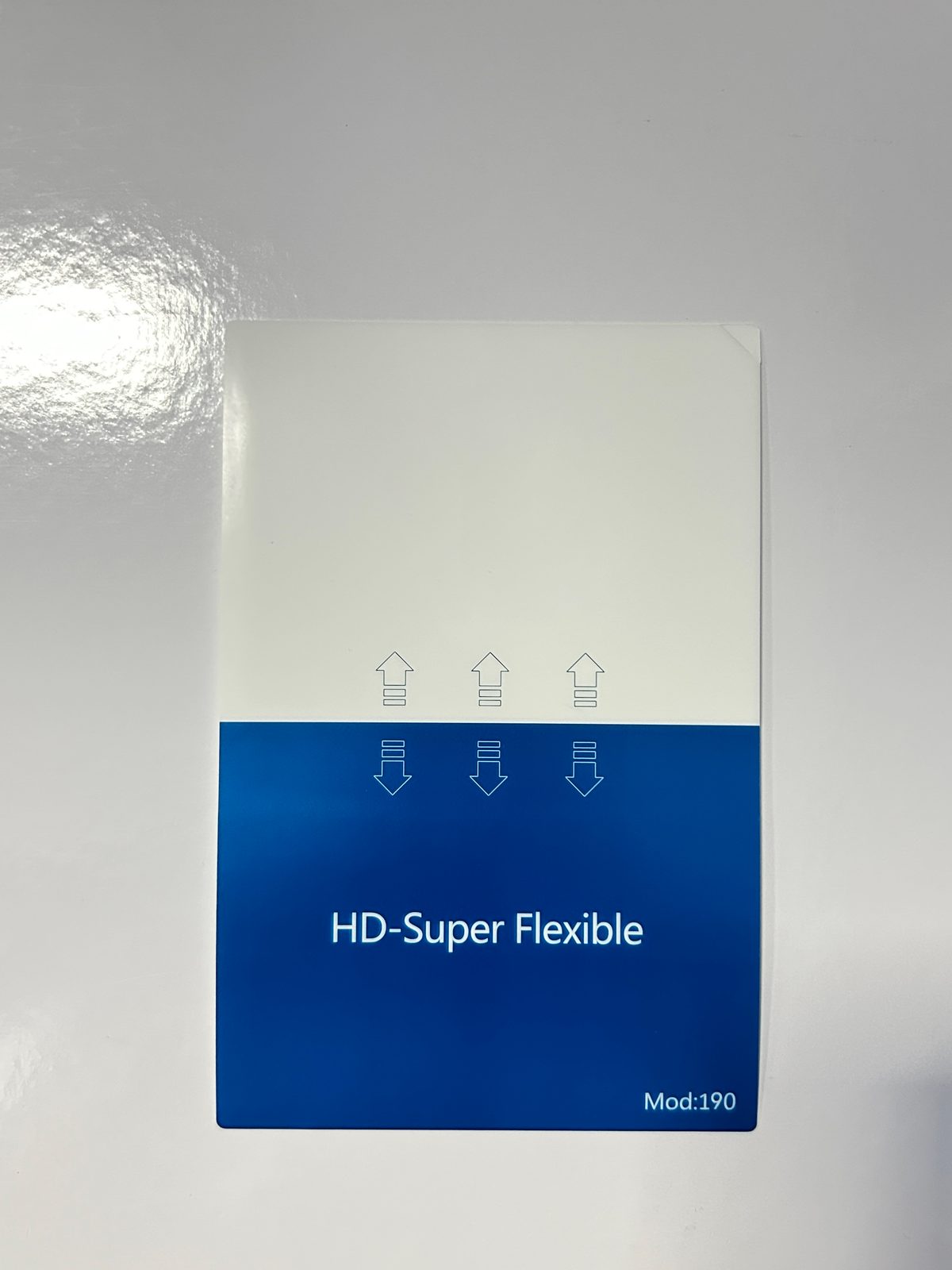 Printed cutting film — HD super-flexible sheet