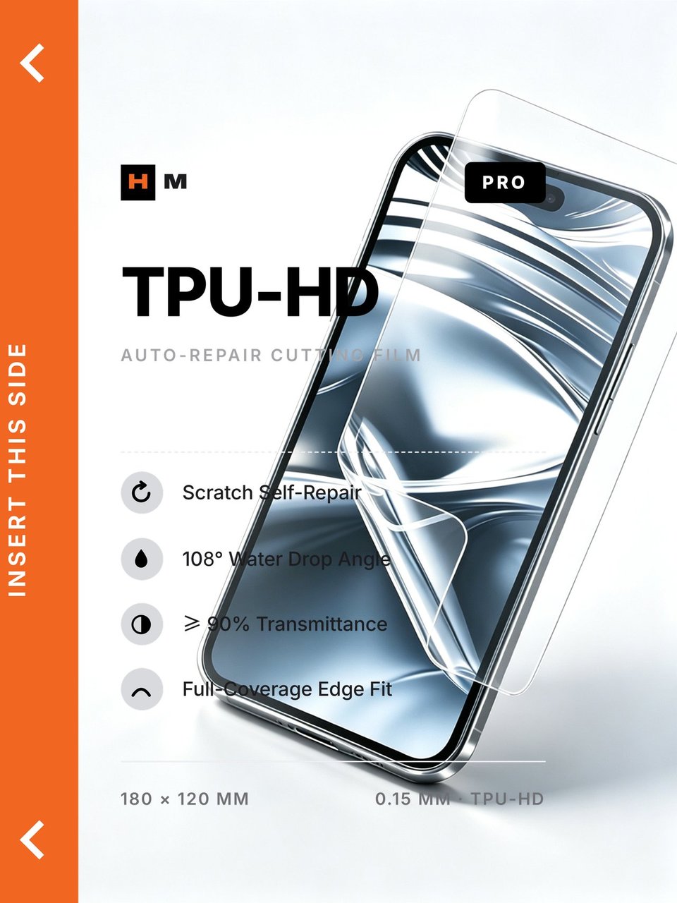 TPU PRO film print · TA35156TW-8 · Strongest adhesion · 1087g